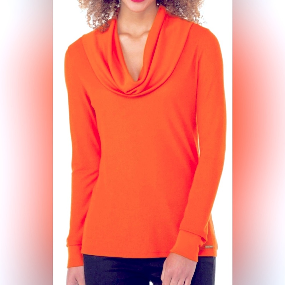 Michael Kors Bold Orange Top”Check It Out!! - image 1